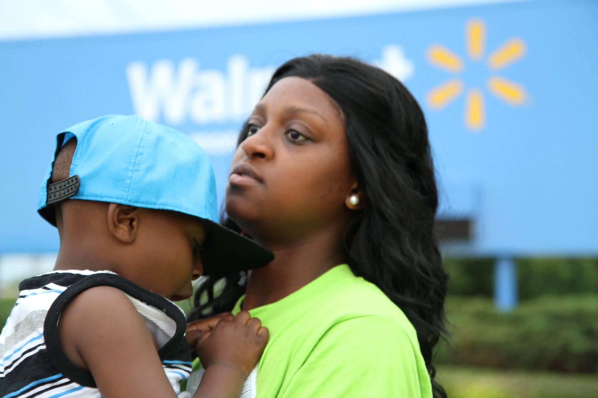 Walmart worker